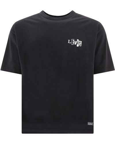 LEVIS SKATEBOARDING Levis Skateboard -Grafik -T -Shirt - Noir