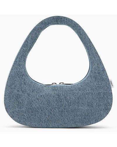 Coperni Baguette Swipe Bag - Blue