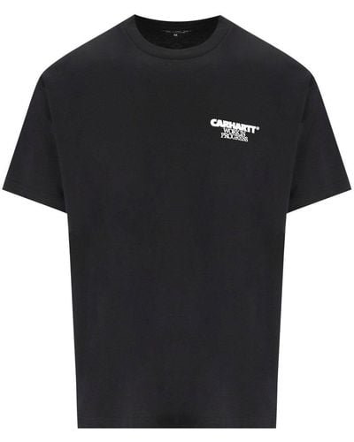 Carhartt S/S Enten schwarzer T -Shirt