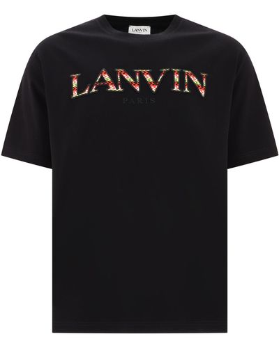 Lanvin Classic Curb T -shirt - Zwart