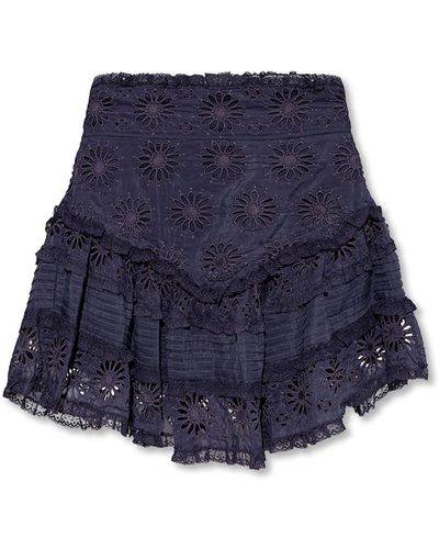 Isabel Marant Isabel Marant Etoil Diva Mini Skirt - Blue