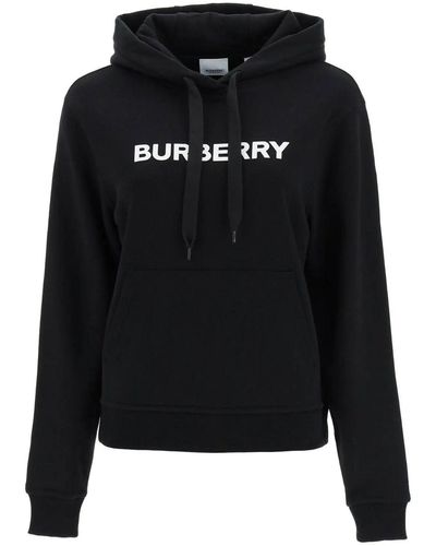 Burberry Logo Hoodie-sweatshirt - Zwart