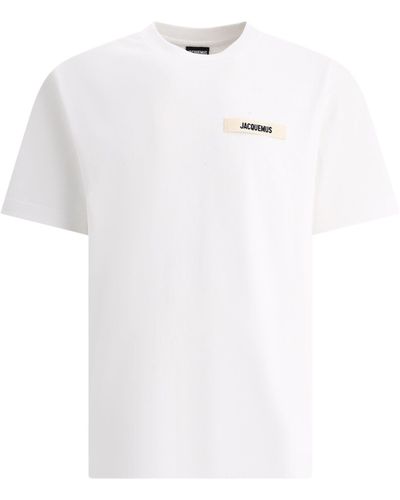 Jacquemus Le T -shirt Gros Graan T -shirt - Wit