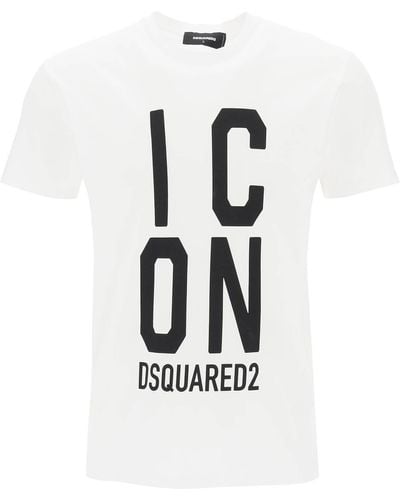 DSquared² Icon T -Shirt - Blanc