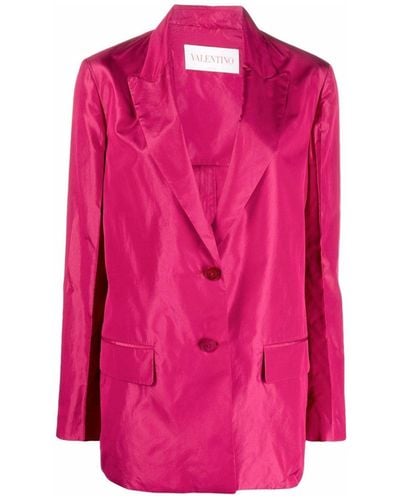 Valentino Silk Jacket - Roze