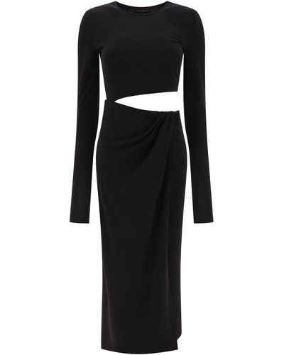 ANDAMANE De Andamane Gia Midi -jurk - Zwart