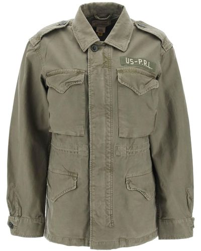 Polo Ralph Lauren Chaqueta militar de algodón de - Verde