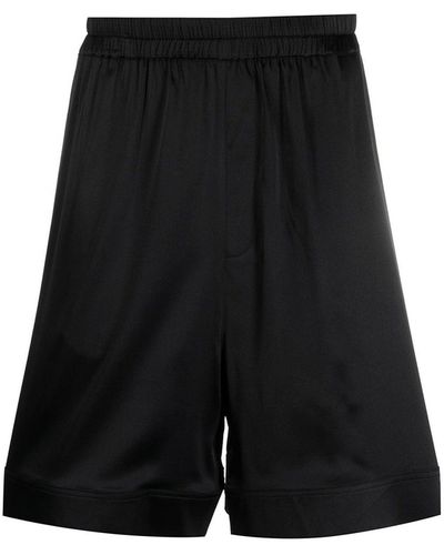 Laneus Silk Shorts - Black