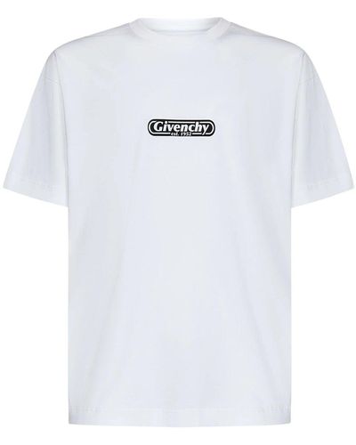 Givenchy Logo t camiseta - Blanco