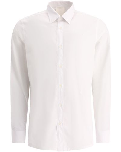 Givenchy "4 G" Geborduurd Popelijn Shirt - Wit