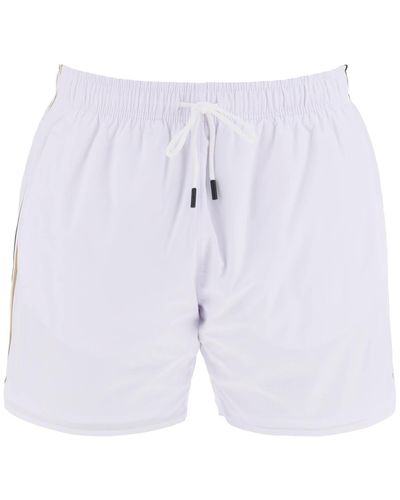 BOSS "Seaside Bermuda Shorts mit TR - Blau