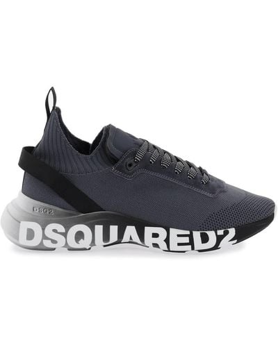 DSquared² Fly sneaker mit logo - Schwarz