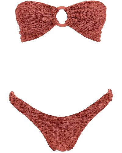 Hunza G Gloria Bikini Set - Red