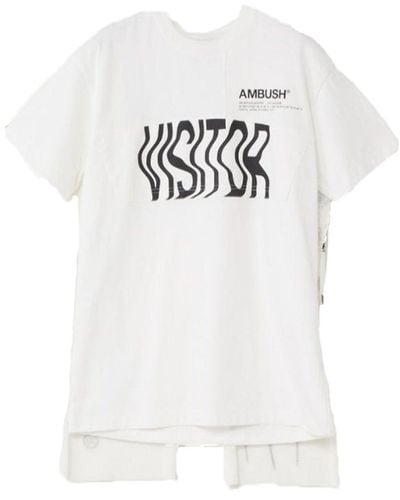 Ambush White Cape T-Shirt - Weiß