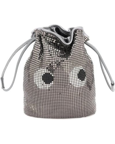 Anya Hindmarch Eyes Mesh Drawing Pouch - Grijs