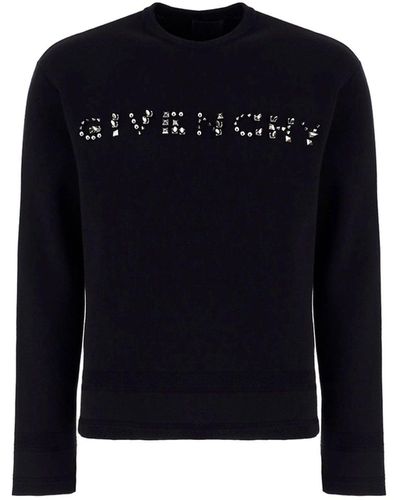 Givenchy Suéter con el logotipo de - Azul
