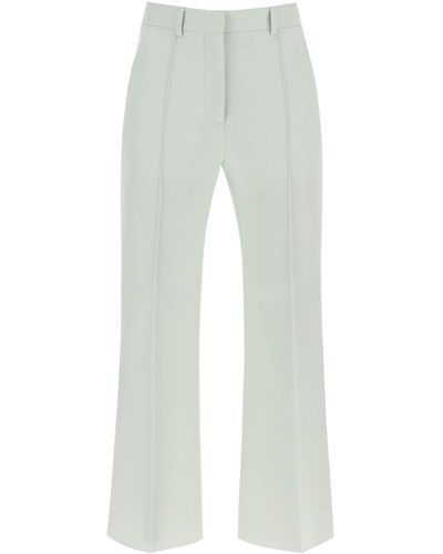 Lanvin Pantalon de laine de lot - Vert