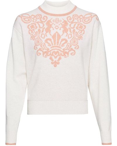 See By Chloé See By Chloe Intarsia Knit - White