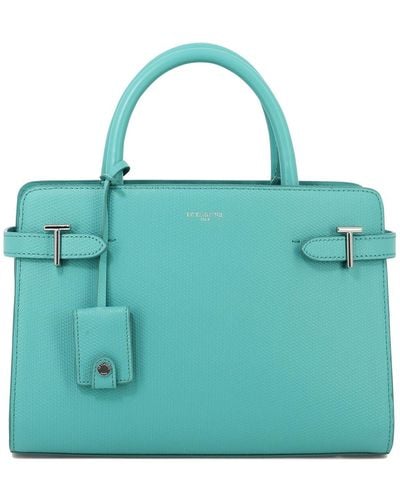 Le Tanneur "Emilie" Handbag - Blue