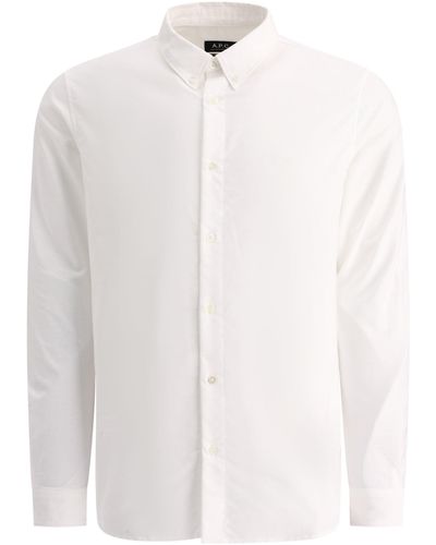 A.P.C. Greg Shirt - Weiß