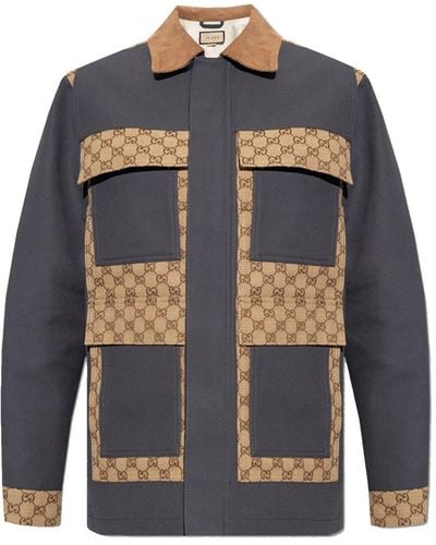 Gucci GG Supreme Cotton Jacket - Zwart