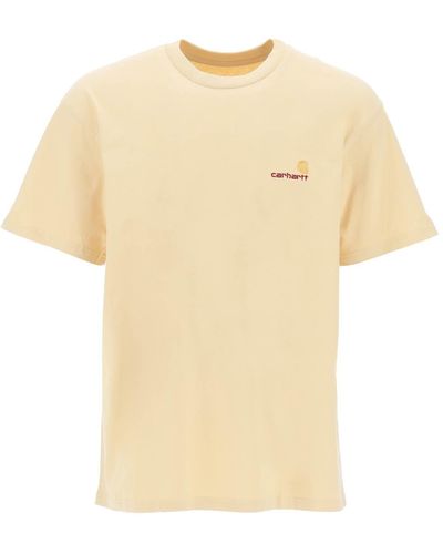Carhartt American Script T-shirt - Neutre