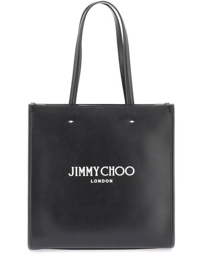 Jimmy Choo Lederen Draagtas - Zwart