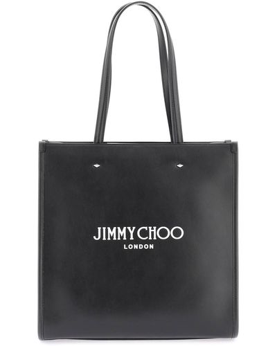 Jimmy Choo Leather Tote Bag - Black