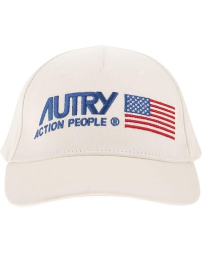 Autry Icónico sombrero con logotipo - Azul