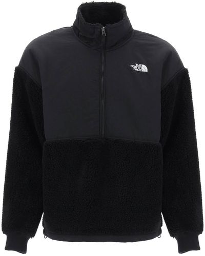 The North Face Platte Sherpa Fleece Jacket - Black