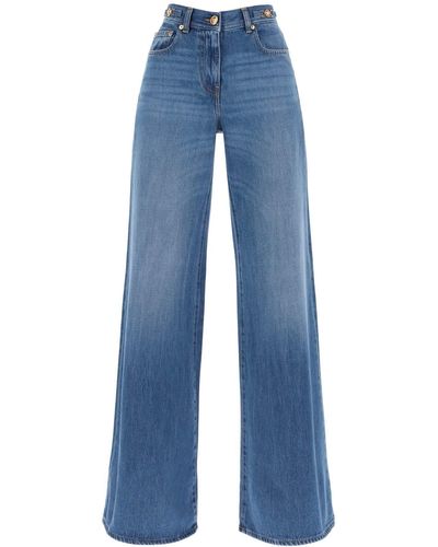 Versace Flared Jeans mit Medusa '95 - Blau