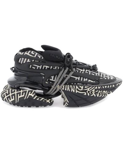 Balmain Zapatillas de zapatillas 'Unicornio - Negro