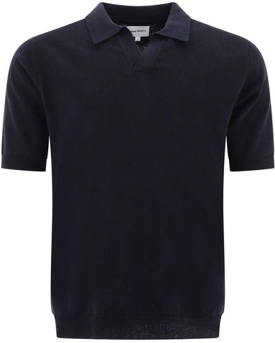 Norse Projects Nordprojekte "Leif" Polo -Shirt - Schwarz