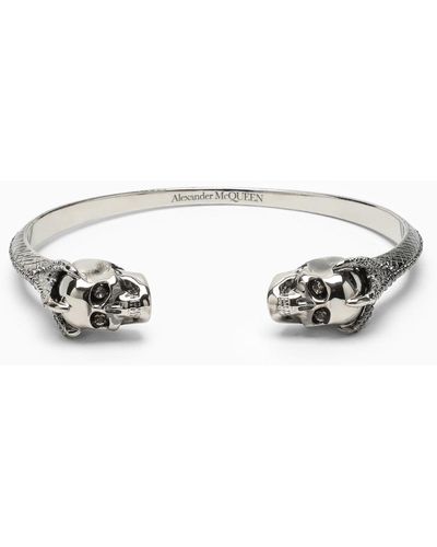 Alexander McQueen Alexander Mc Queen Skull Bracelet Antiek Effect - Metallic