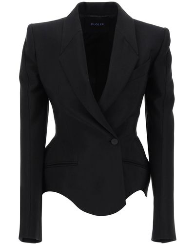 Mugler Giacca Signature - Nero