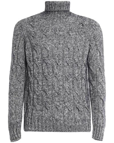 Saint Laurent Pull à col roulé - Gris