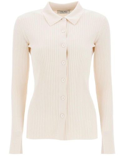 Max Mara Tropea Cardigan - White