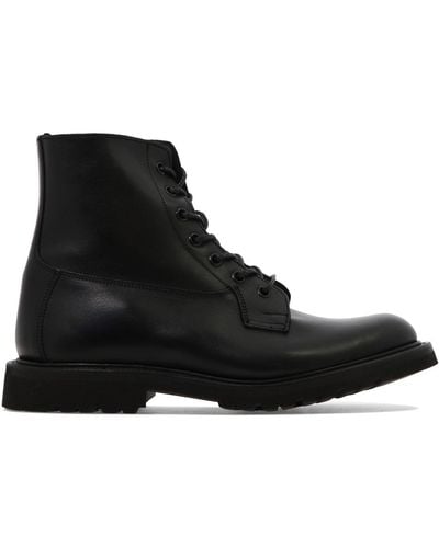 Tricker's "burford" Combat Boots - Black