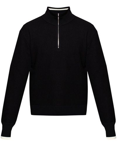 Maison Margiela Pullover aus Wolle - Schwarz