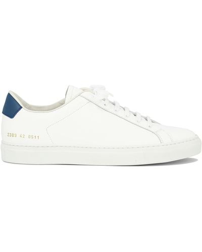 Common Projects Gemeenschappelijke Projecten "retro Classic" Sneakers - Wit