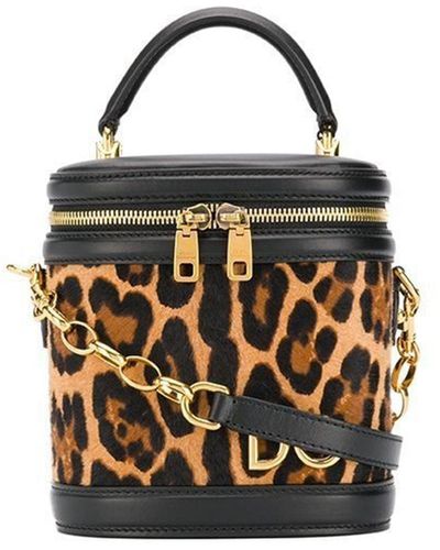 Dolce & Gabbana Leopard Mini Bag - Zwart