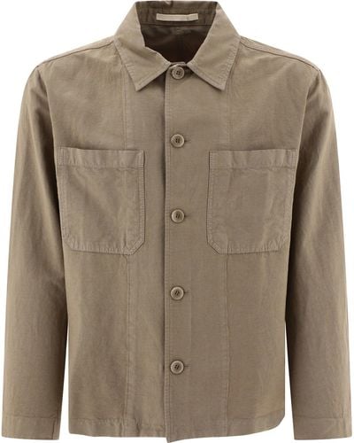 Norse Projects Progetti norreni "Tyge" Giacca da overshirt - Verde
