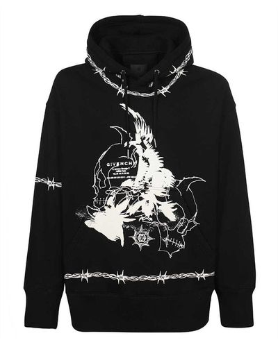 Givenchy Sudadera con capucha de - Negro