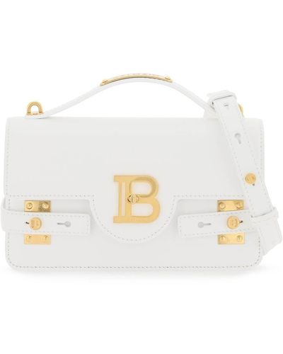 Balmain B Buzz 24 Handbag - Blanc