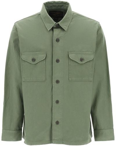 Filson Cotton Overshirt For - Green