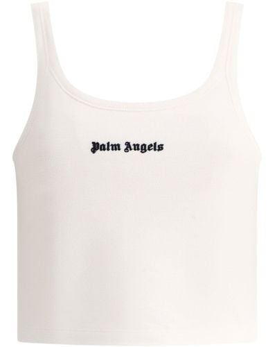 Palm Angels "Classic Logo" Tanktop - Natur