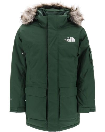 The North Face Mc Murdo Hooded Padded Parka - Green