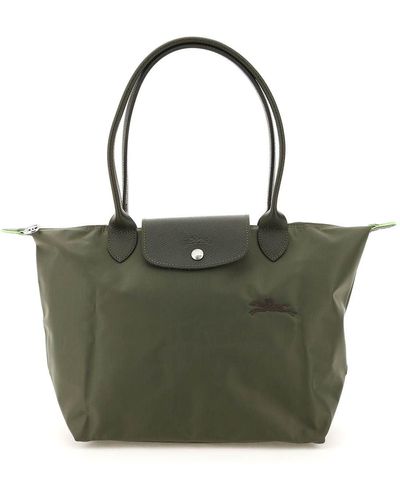 Longchamp Le Pliage M Shoulder Bag - Green