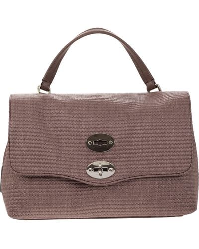 Zanellato Postina S Net Hand Bag - Purple