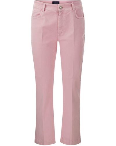 Sportmax Nilly Five Pocket Mini Flare Pants - Pink